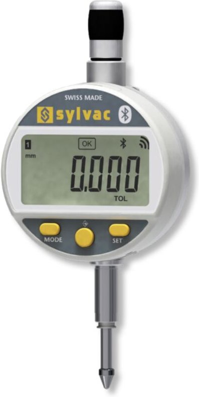 Ultra Präzision - Digital-Messuhren SDial Work smart mit led Toleranzampel mit Bluetooth 25/0,001 mm