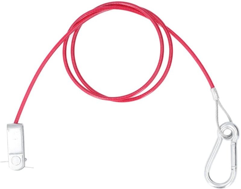 Zoternen - Auto-Sicherheitsbremse, 1 m Bremskabel, Edelstahl-Absturzsicherung, abs, Anhänger-Sicherheitsseil, universell...