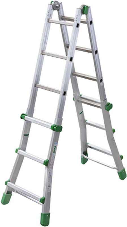 Aluminium-Teleskopleiter Facal 4x3 Arbeitshöhe max. 4,35 m alu pro - BK15A