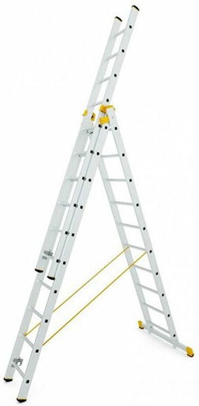 Mehrzweckleiter 3x8 Sprossen - Max. Länge 5.25m - 8608