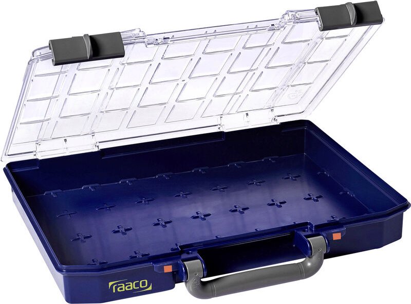 CarryLite 55 4x8-0 Sortimentskoffer (l x b x h) 337 x 278 x 57 mm Anzahl Fächer: 0 Inhalt 1 - Raaco