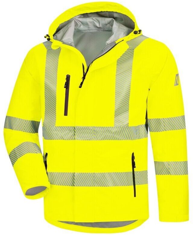 Thumbnail - Warnschutz Regenjacke motion tex viz plus 7177 Nitras neongelb Gr.XS