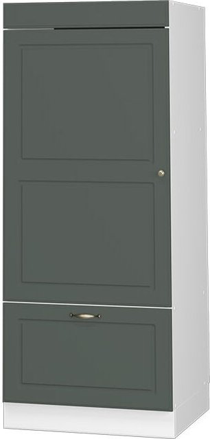 Vicco - Mikrowellenschrank Fame-Line, Grün-Gold Landhaus, 60 cm
