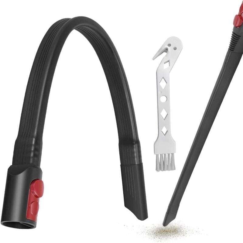 Fle-xi Fugendüse für Dyson V15 V12 V11 V10 V8 V7 Gen5 Staubsauger, 58 cm langer Flachbürstenaufsatz, Fugendüse, flexible...