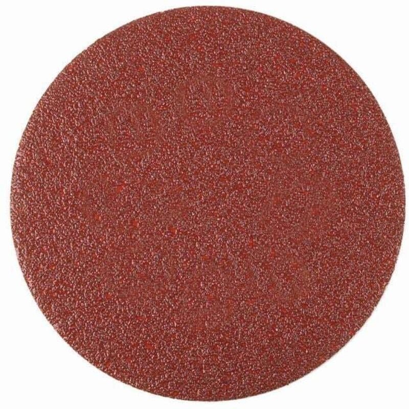 Haftschleifscheiben-Set K40 K80 K240 ø 125 mm Korund 12 Stück für Bohrmaschinenaufsätze - Wolfcraft