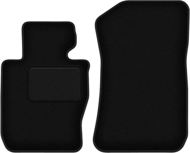Vordere Matten schwarz für: BMW X1 E84 xDrive 0 (2004-2011)