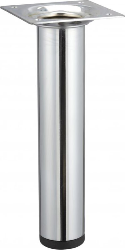 Thumbnail - Tischbein 3,0 x 15 cm Stahl verchromt - 1 Stück Tischbeine - Hettich