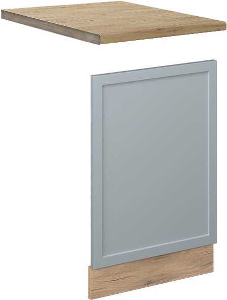 Thumbnail - Vicco - Frontblende Fame-Line, Hellblau-grau, 45 cm , ap Eiche