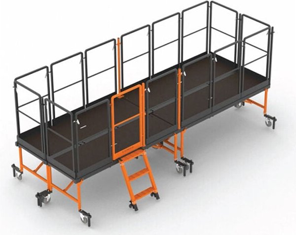 Modulare Plattform 4 Module - Arbeitshöhe von 2.68 bis 3.00m - 500800/500810-3
