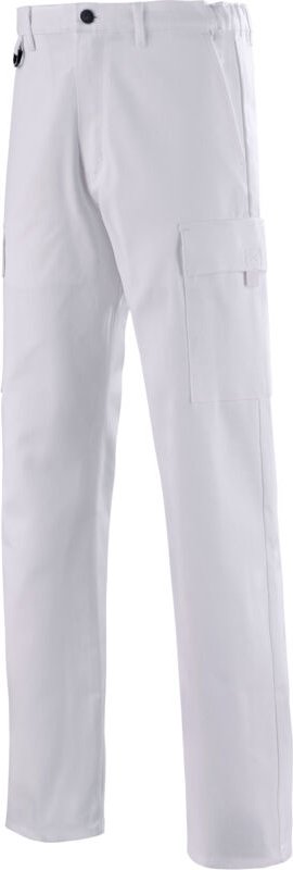 Kampfanzug-Hose 100% Baumwolle Weiss Xl - De(52-54)