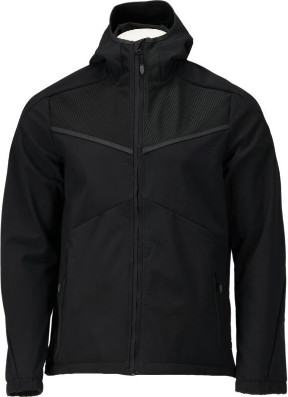 Soft Shell Jacke mit Kapuze Soft Shell Jacke Gr. l, schwarz - Mascot