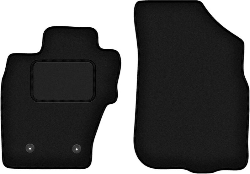 Vordere Matten schwarz für: Dacia Duster I 4WD SUV (2010-2018)