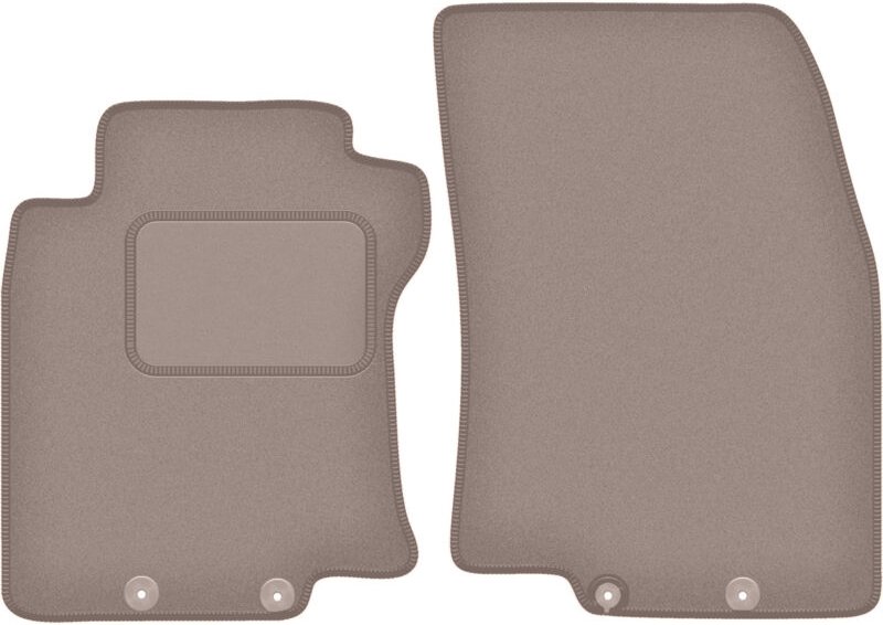 Beige Vordermatten für: Nissan X-Trail III T32 FL SUV (2017-2021)
