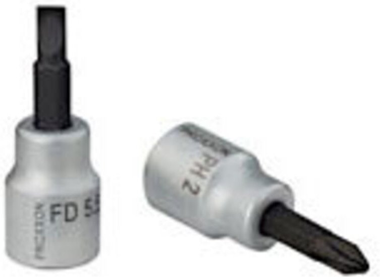 3/8' Schlitzschrauben-Einsatz, fd 4 mm, 50 mm lang - 23591 - Proxxon