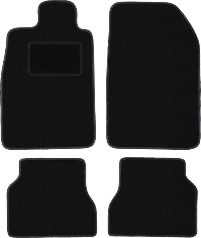 Schwarze Veloursmatten für: Citroen XM Break, Kombi, Limousine, Fließheck, Liftback (1989-2000)