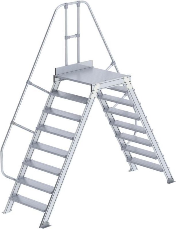 Günzburger Steigtechnik Überstieg 60° Stufenbreite 800 mm 8 Stufen - 600918