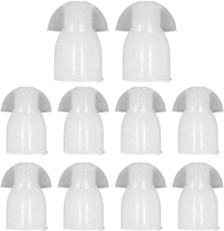 Ulisem Ersatz-Ohrstöpsel aus Silikon, weiche Silikon-Ohrpolster für Walkie-Talkies