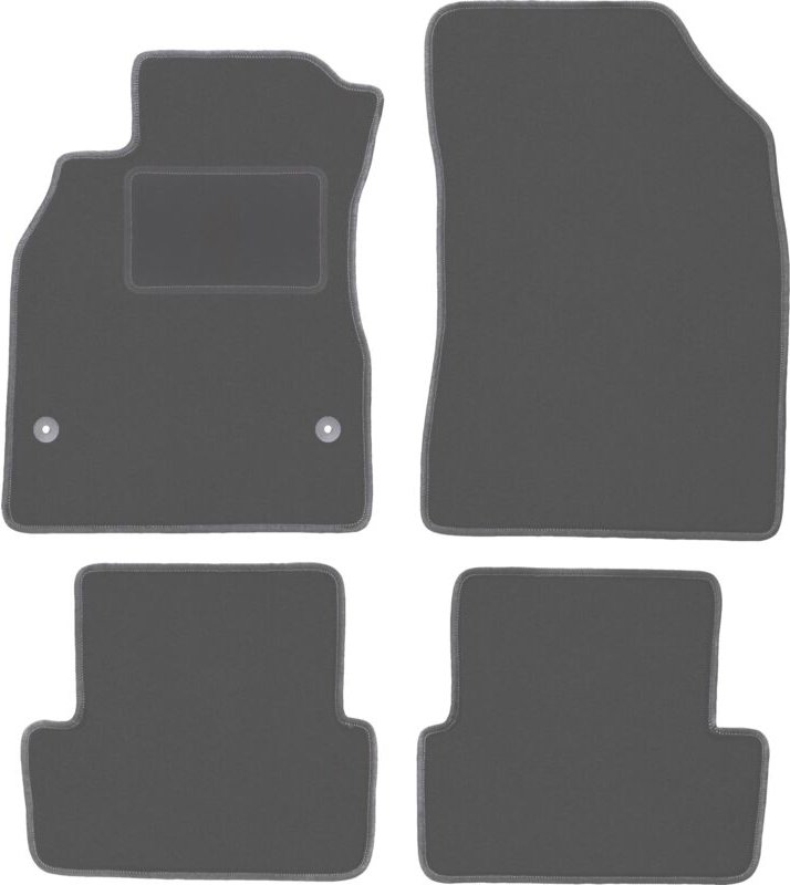 Graphit-Fußmatten für: Renault Fluence Limousine (2009-2016)