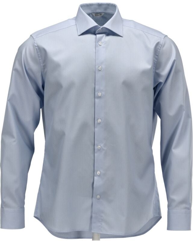 Hemd, moderne Passform Gr. 42, hellblau/weiss - Mascot