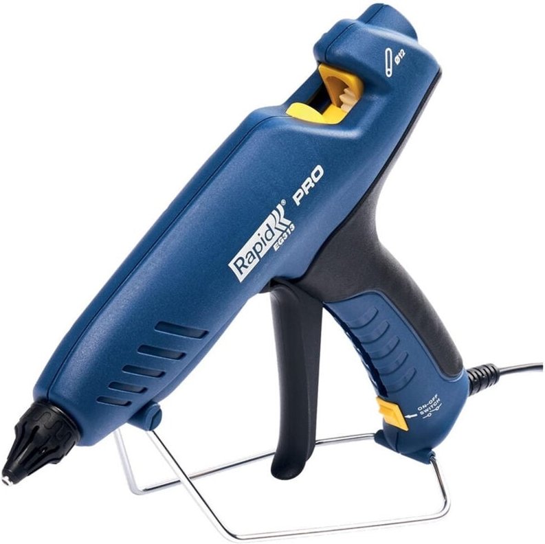 Thumbnail - Trade Shop - EG313 kompakte professionelle heissklebepistole zur befestigung von kabeln, abdeckungen, sockelleisten, dek...