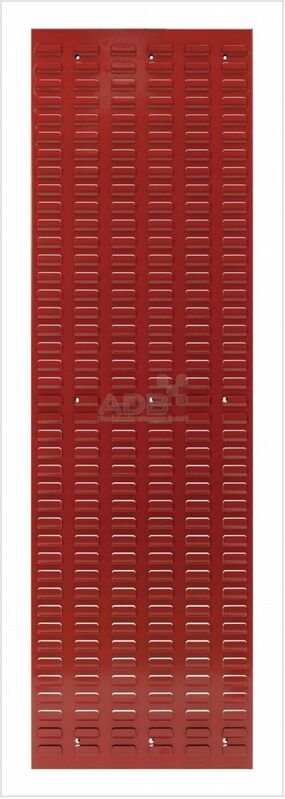 Thumbnail - Schlitzplatte Lochwand Werkzeugwand Werkstatt Senkrecht L456xB1482mm RAL3020 - ADB