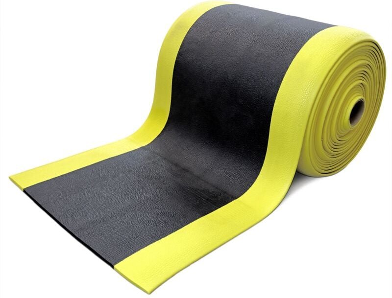 ADB - Anti-Ermüdungsmatten / Arbeitsplatzmatten aus Vinyl 60cm x 18m (Rollenware)