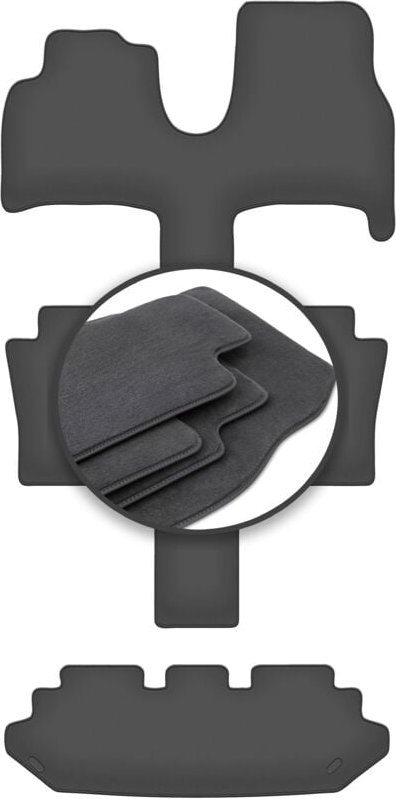 Premium-Fußmatten für: Fiat Ulysse II 7-Sitzer (2002-2010)