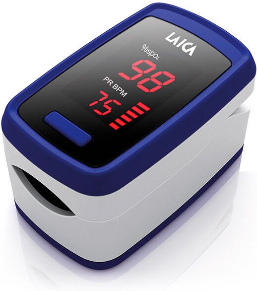 Laica - Fingerpulsoximeter, Mod. EA1007, grau/violett 85761