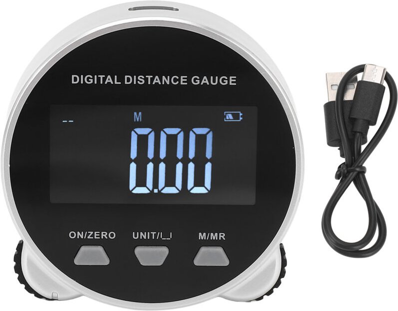 Ej.life - Digitales Distanzmessgerät, Werkzeug Zur Messung der Rolldistanz, Digitales Distanzmessgerät, LCD-Bildschirm, ...