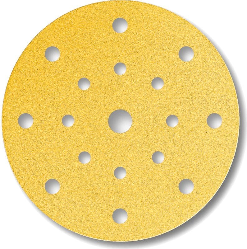 Gold-Schleifmittel-Scheiben ø 150 mm 17-Loch K150 - Mirka