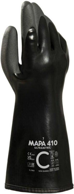 Chemikalienhandschuh Ultranitril 410, Gr. 8 12 Stk