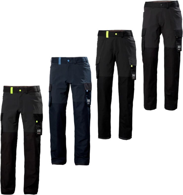 Helly Hansen - Oxford 4X Cargo-Arbeitshose - 52 (eu) - Schwarz / grau
