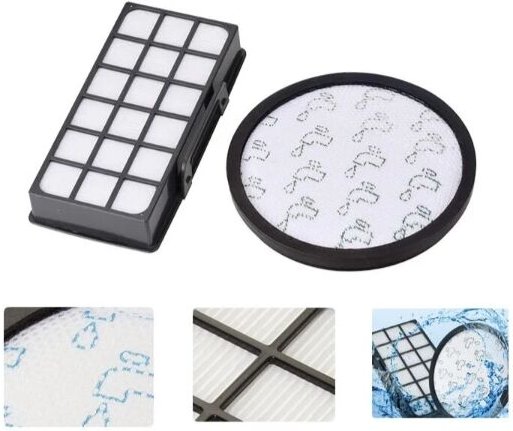 X-trem power cyclonic Filterkit kompatibel (280327-51687) (ZR006001) Bluedeer Staubsauger