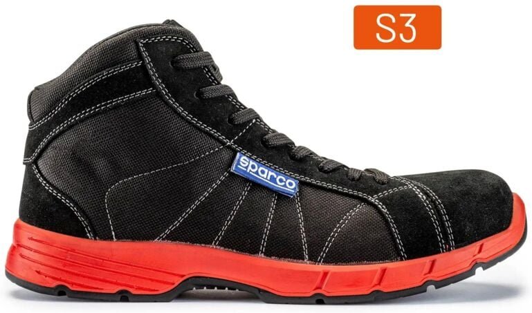 07524NRNR Sicherheitsschuh Challenge esd S3 src Schwarz 48 - Sparco