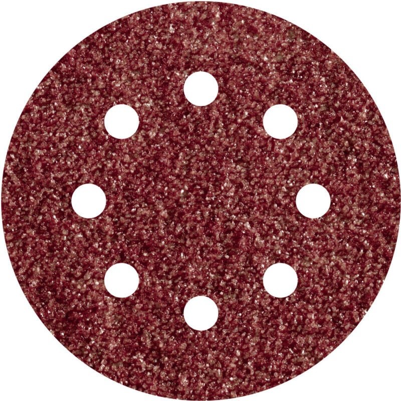 Haftschleifscheiben K80 ø 125 mm für Exzenterschleifer für Exzenterschleifer - Wolfcraft