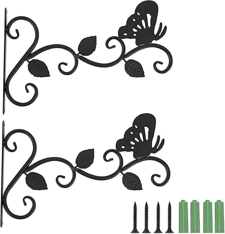 Shining House - Stück Wandmontierter Pflanzenhalter, Balkon Wandmontierter Pflanzenhänger, Pflanzenhaken, Wandbehangende...