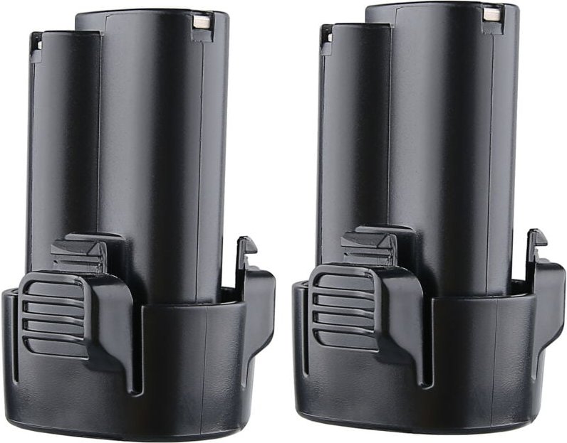 Pdstation - 2 x 4800 mAh BL1013 Replacement Battery for Makita Battery 10.8 v BL1013 BL1014 194550-6 194551-4 194588-1 1...