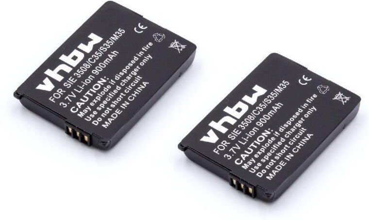 Thumbnail - vhbw 2x Akku kompatibel mit Telekom T-Sinus 710xa Micro, 710x Micro, 700 Micro schnurlos Festnetz Telefon (900 mAh, 3,7 ...