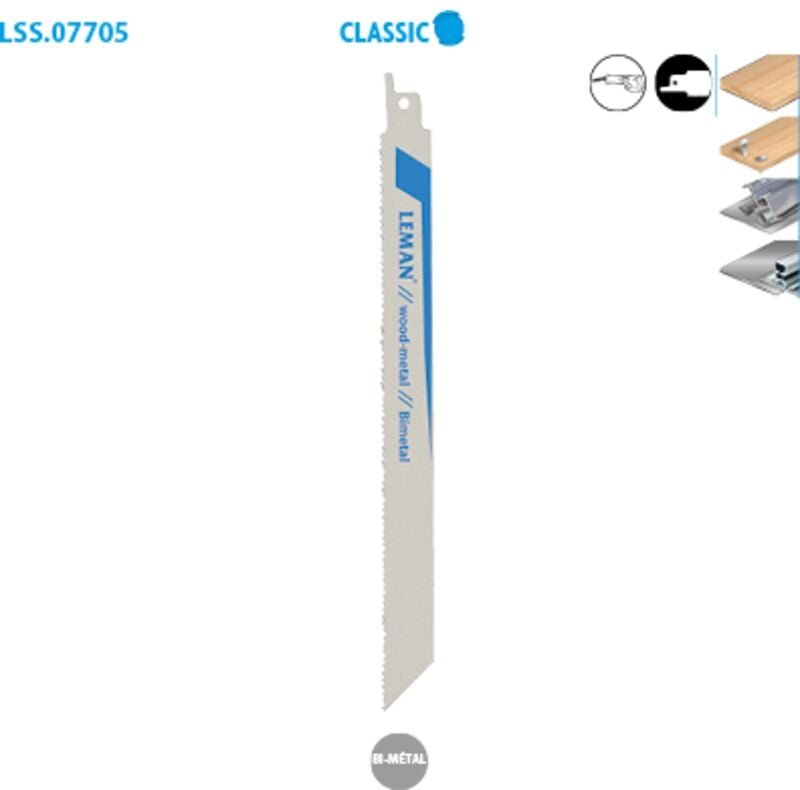 Multifunktions-Säbelsägeblatt für verschiedene Materialien, Classic, Packung mit 2 Stück