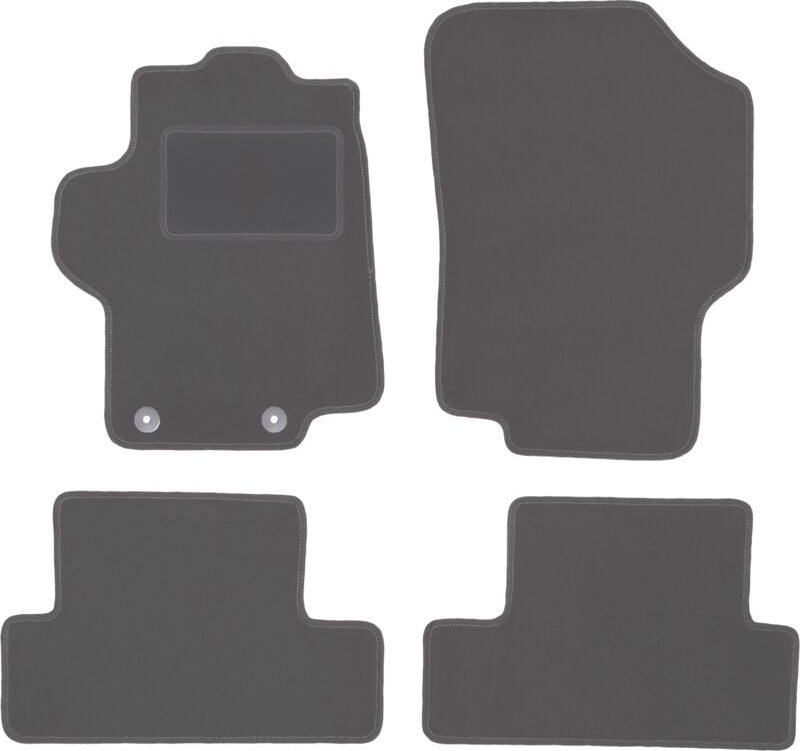 Graphit-Fußmatten für: Peugeot 1007 Minivan (2004-2009)