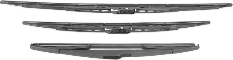 Essuie Glace C3, 3PCS / Set Soft Rubber Layer Scheibenwischerblatt vorne und hinten für Citroen C3 Mk1 Modelle 2002-2008...