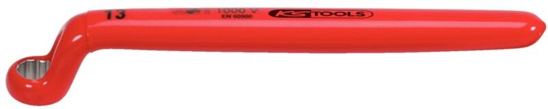 Ks Tools Ringschlüssel mit Schutzisolierung, gekröpft , 1