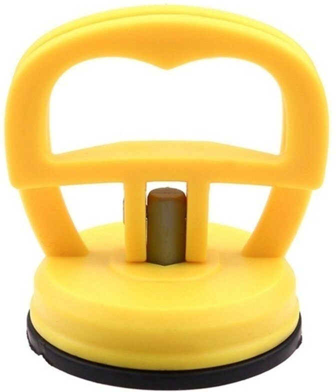 Linghhang - Gelber 58-mm-Abzieher zur Reparatur von Autoeindrücken, Zugkraft, Saugnapf, Karosserie-Panel-Reparatur, Werk...