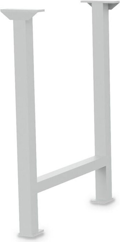 Bedrunka+hirth - Fußgestell aus Vierkantrohr 50 x 50 x 2 mm Maße in mm (BxTxH): 150 x 650 x 819