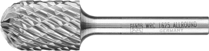 PFERD TOOLS Hartmetall Hochleistungsfrässtift ALLROUND Walzenrund WRC Ø 16x25mm Schaft-Ø 6mm universal grob