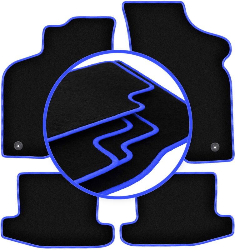 CARLUX-BLUE Autofußmatten für: Volkswagen Lupo Fließheck (1997-2005)