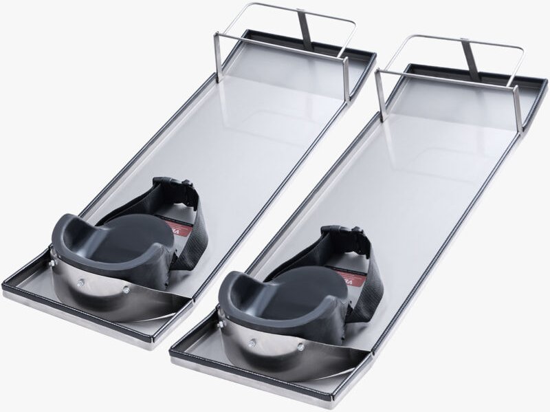 Mophorn - vevor Beton-Kniebretter aus Edelstahl, 747 x 255 mm Betongleiter, Kniebretter für Beton, Beton-Knieschoner, be...