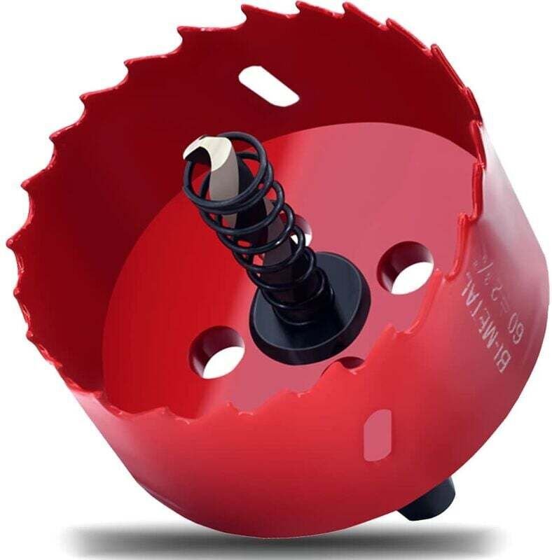 100 mm Bimetall-Lochschneider zum Schneiden runder Löcher in Holz, Kunststoff, Trockenbau, Sperrholz und dünnem Metall.