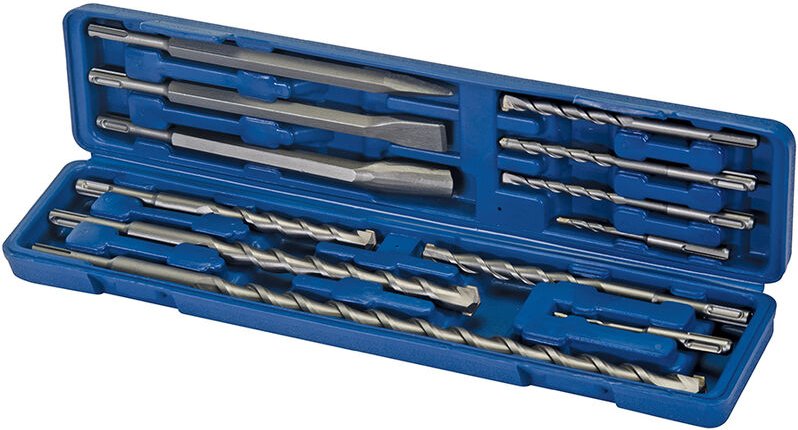 SDS-Plus-Bohrer und -Meißel, 12-tlg. Satz 12-tlg.