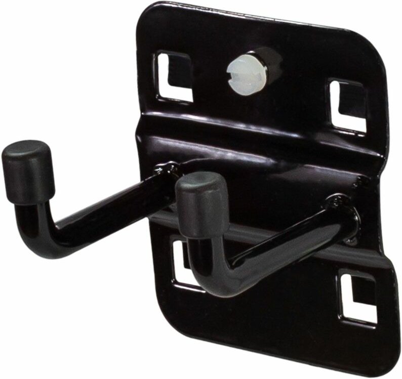 ADB - Werkzeughalter Lochwand Haken 35 - 200 mm doppelt mit senkrechten Hakenende